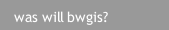 was will bwgis?